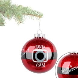 Santa Cam Ornament