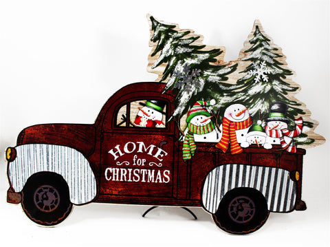Ex-Large Home For The Holidays Truck Decor
