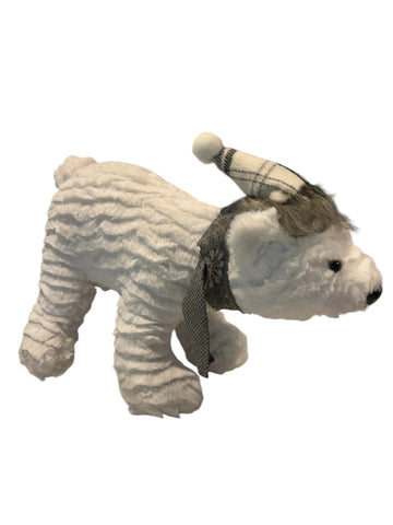 White Plush Standing Bear-NO TAX SPECIAL